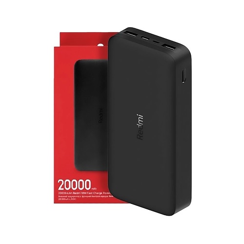 پاوربانک شیائومی مدل Redmi PB200LZM ظرفیت 20000 میلی آمپرساعت