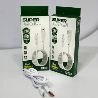 کابل تبدیل USB به USB-C سوپر کابل مدل YS-C06 طول 1 متر