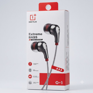 هندزفری با سیم وان پلاس مدل O-1 Extreme Bass
