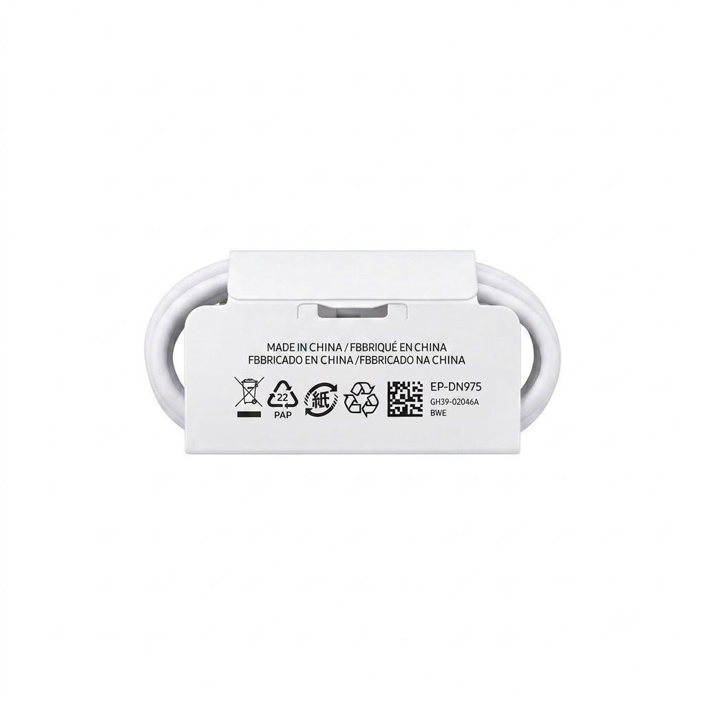 کابل تبدیل USB به USB-C سامسونگ 5 آمپر 1 متری