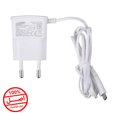 شارژر دیواری یک‌تکه سامسونگ مدل ETA0U80EBE با کابل Micro USB مناسب Galaxy S i9000