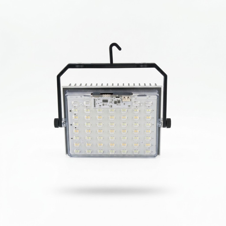 پرژکتور LED خورشیدی و لامپ اضطراری آویز مدل IP65