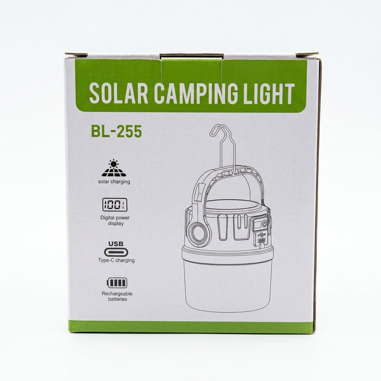 لامپ LED شارژی خورشیدی مدل BL-255