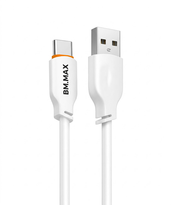 کابل تبدیل USB به USB-C فست شارژ بیام مکس BM.MAX مدل BM-101 ژلهای