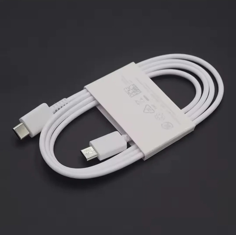 کابل شارژ و انتقال داده USB-C به USB-C سامسونگ مدل S22 طول 1 متر